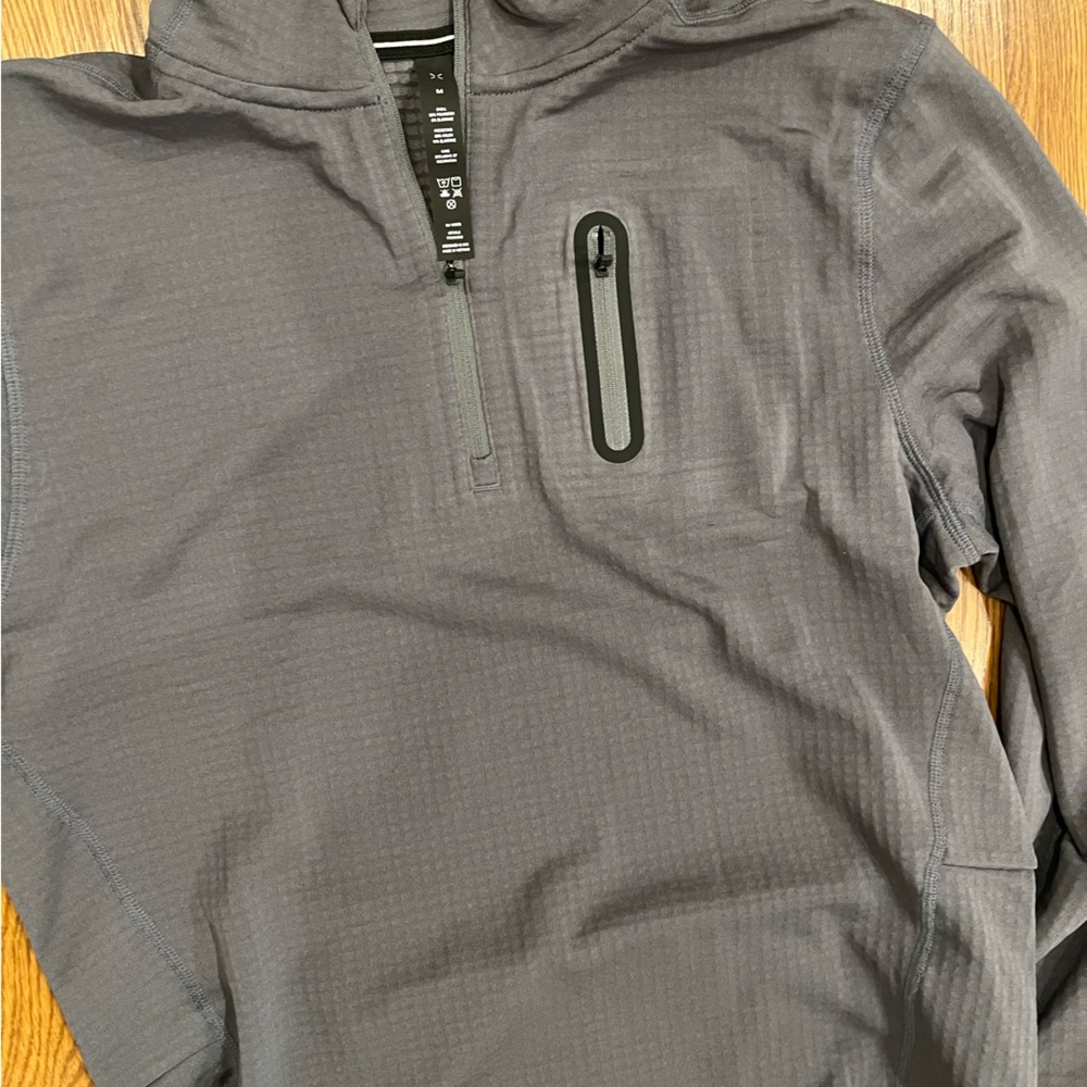 Ten Thousand Over Zip.  Color: Iron.  Size: M (Athletic Fit)